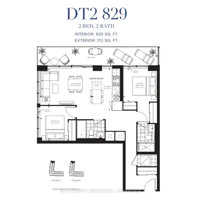 395 Dundas Street W 827, Oakville, On L6m 5r8