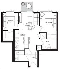 1808 St Clair Avenue W 811, Toronto W03, ON M6N 0C1