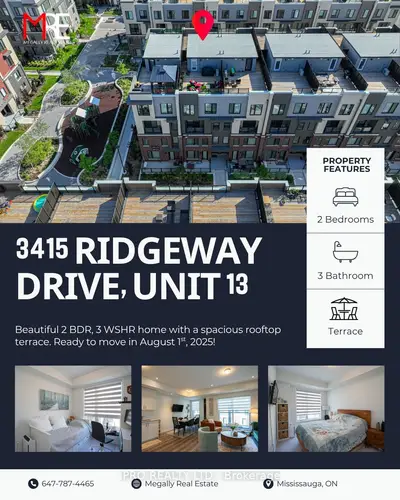 Condo Townhouse in Mississauga