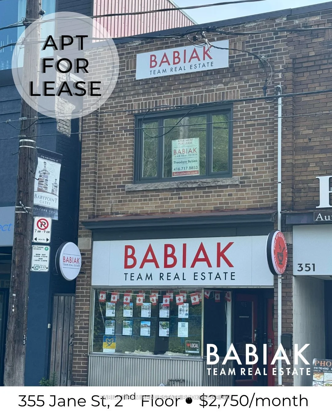 355 Jane Street 2nd Floor, Toronto W02, ON M6S 3Z3