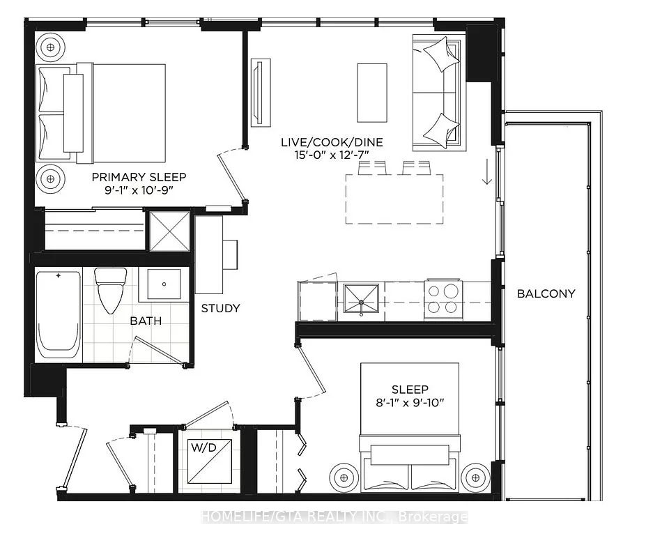285 Dufferin Street 1026, Toronto W01, ON M6K 0J2