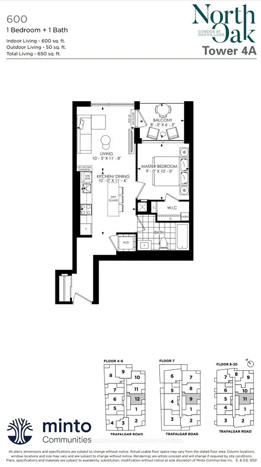 3079 Trafalgar Road 1111, Oakville, ON L6H 8C5