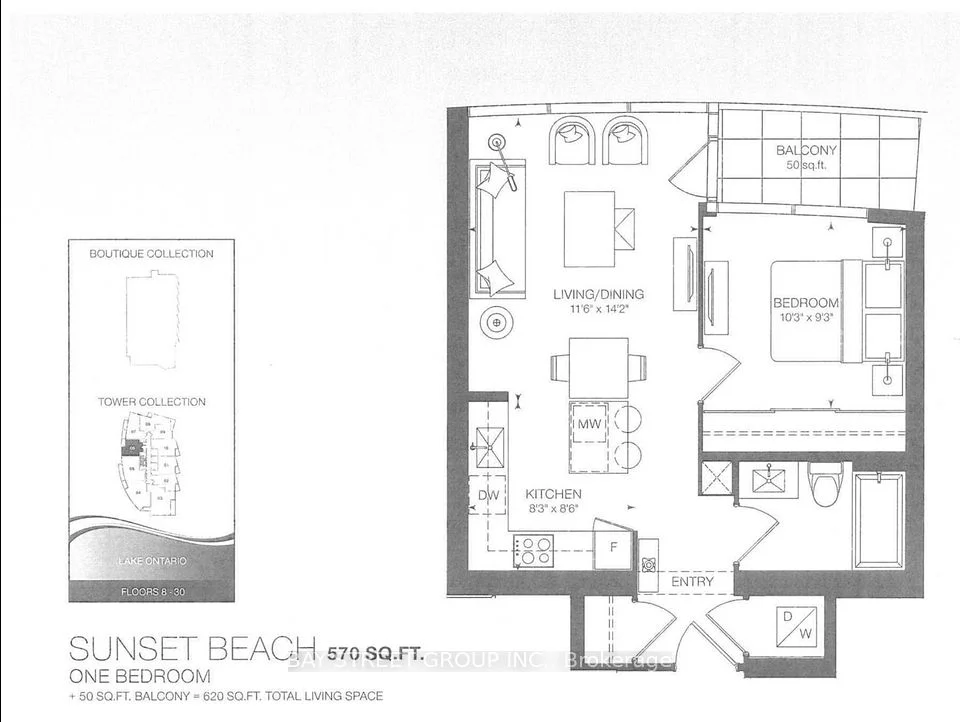 59 Annie Craig Drive 3506, Toronto W06, ON M8V 0C4