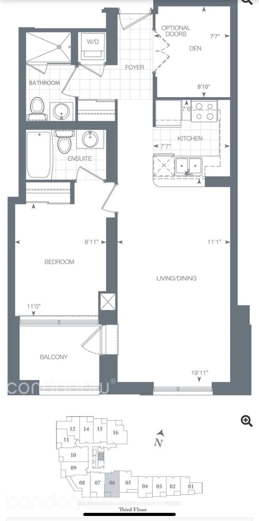 215 Sherway Gardens Road 306, Toronto W08, ON M9C 0A4