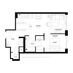 31 York Garden Way 904, Toronto W04, ON M6A 2V1