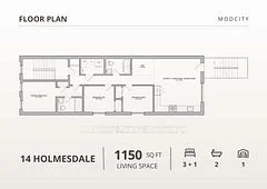 14 Holmesdale Road 201, Toronto W03, ON M6E 1Y1