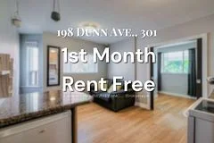 198 Dunn Avenue 301, Toronto W01, ON M6K 2R9