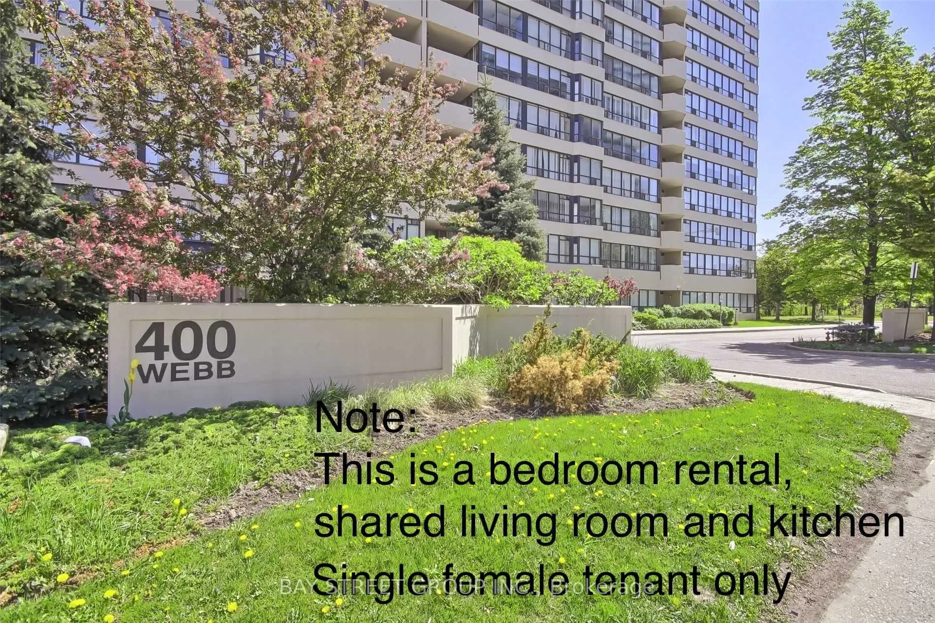 400 Webb Drive 1903 Primary Bedroom, Mississauga, On L5b 3z7