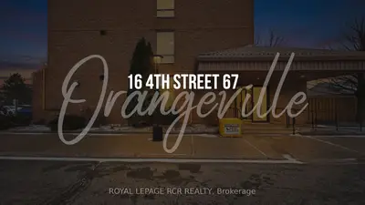 16 Fourth Street 67, Orangeville, On L9w 4n7