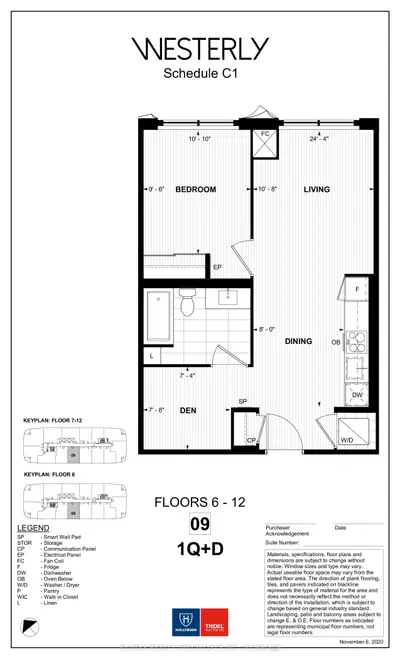 25 Cordova Avenue 709, Toronto W08, On M9a 0e5