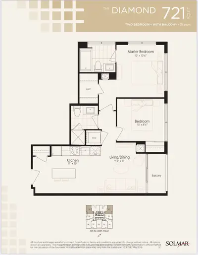 30 Elm Drive W 3810, Mississauga, On L5b 0n6