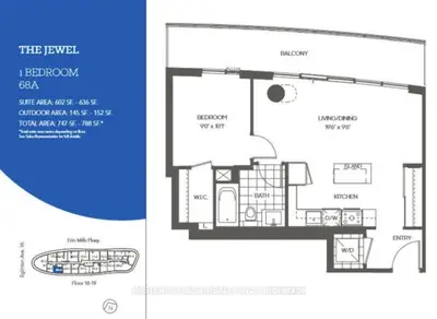 2520 Eglinton Avenue W 1804, Mississauga, On L5m 0y4