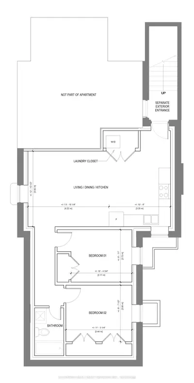 168 Annette Street Unit C, Toronto W02, On M6p 1p4