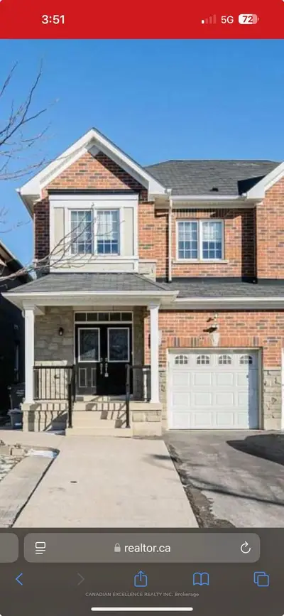 Semi-Detached in Brampton