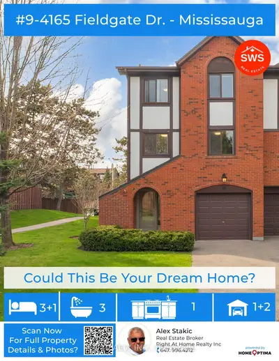 4165 Fieldgate Drive 9, Mississauga, On L4w 2m9