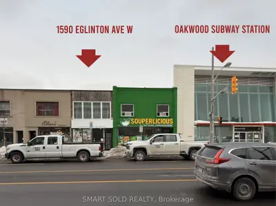1590 Eglinton Avenue W Main Flr + Bsmt, Toronto, On M6e 2g8