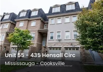 435 Hensall Circle 55, Mississauga, On L5a 4p1