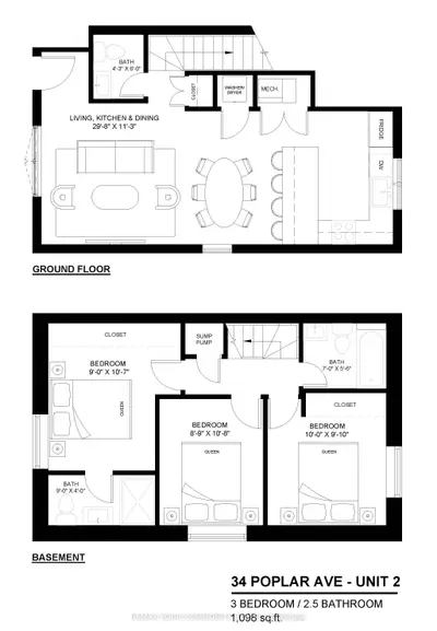 34 Poplar Avenue 2, Toronto, On M9b 3r4