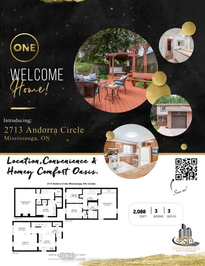 2713 Andorra Circle, Mississauga, On L5n 2h8