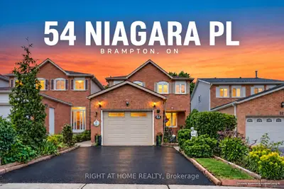 54 Niagara Place, Brampton, On L6s 4y8