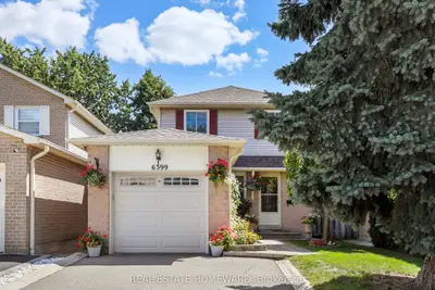 6399 Colebrook Crescent, Mississauga, On L5n 3e3