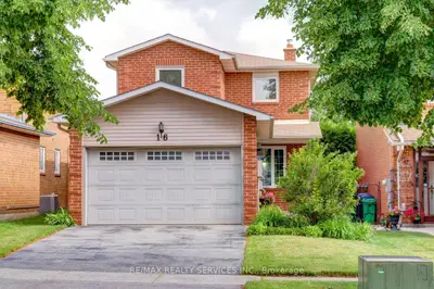 16 Cavalier Court, Brampton, On L6v 3k6