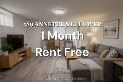 589 Annette Street Bsmt, Toronto, On M6s 2c3
