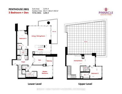 3985 Grand Park Drive 2801, Mississauga, On L5b 0h8