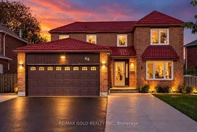 45 Parkside Drive, Brampton, On L6y 2h1