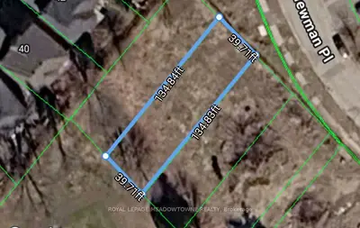 Lot 2 Newman Place, Halton Hills, On L7g 4s4