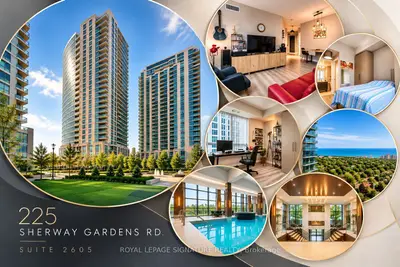 225 Sherway Gardens Road 2605, Toronto, On M9c 0a3