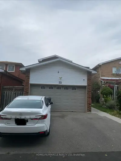 33 Mcgraw Avenue, Brampton, On L6x 3m5