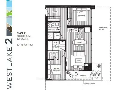 2200 Lakeshore Boulevard W 801, Toronto, On M8v 1a4