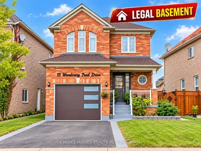 15 Wandering Trail Drive, Brampton, On L7a 1t9
