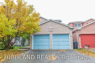 3385 Beau Rivage Crescent Upper, Mississauga, ON L5L 5H4