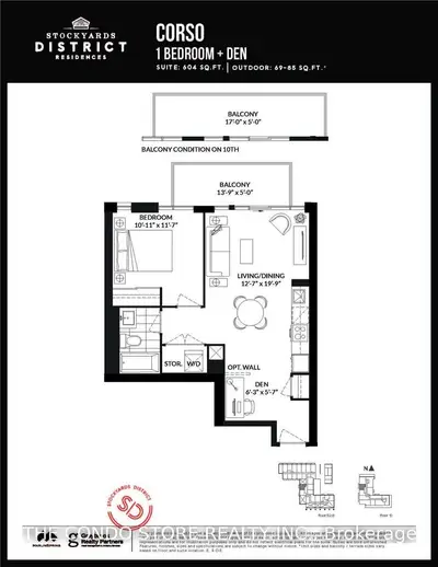2306 St Clair Avenue W 627, Toronto W02, ON M6N 1K8