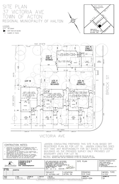 37 Victoria Avenue Lot 16, Halton Hills, On L7g 3n5