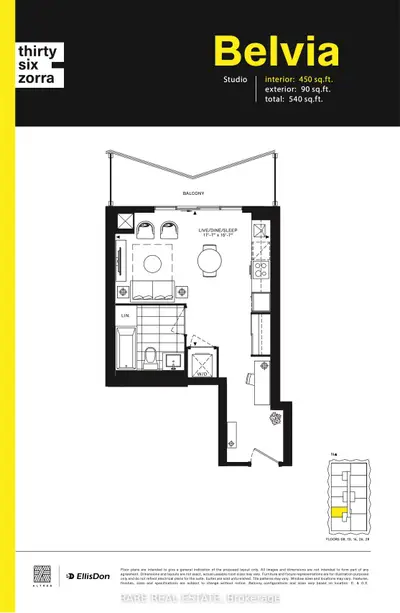 36 Zorra Street 2610, Toronto W08, ON M8Z 4Z7