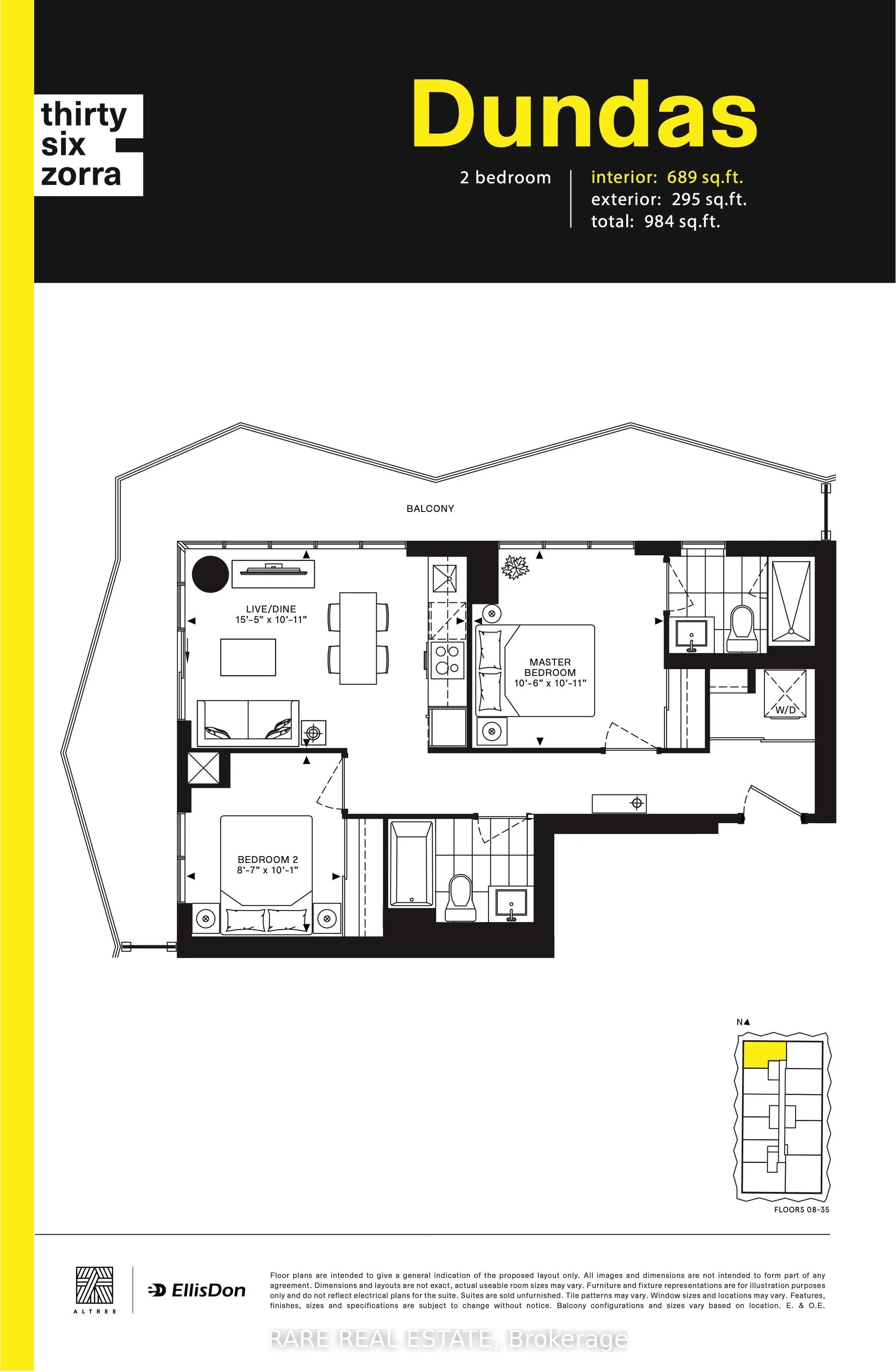 36 Zorra Street 2703, Toronto W08, ON M8Z 4Z7