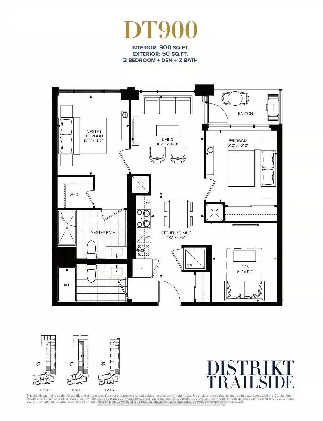405 Dundas Street 719, Oakville, On L6m 4m2