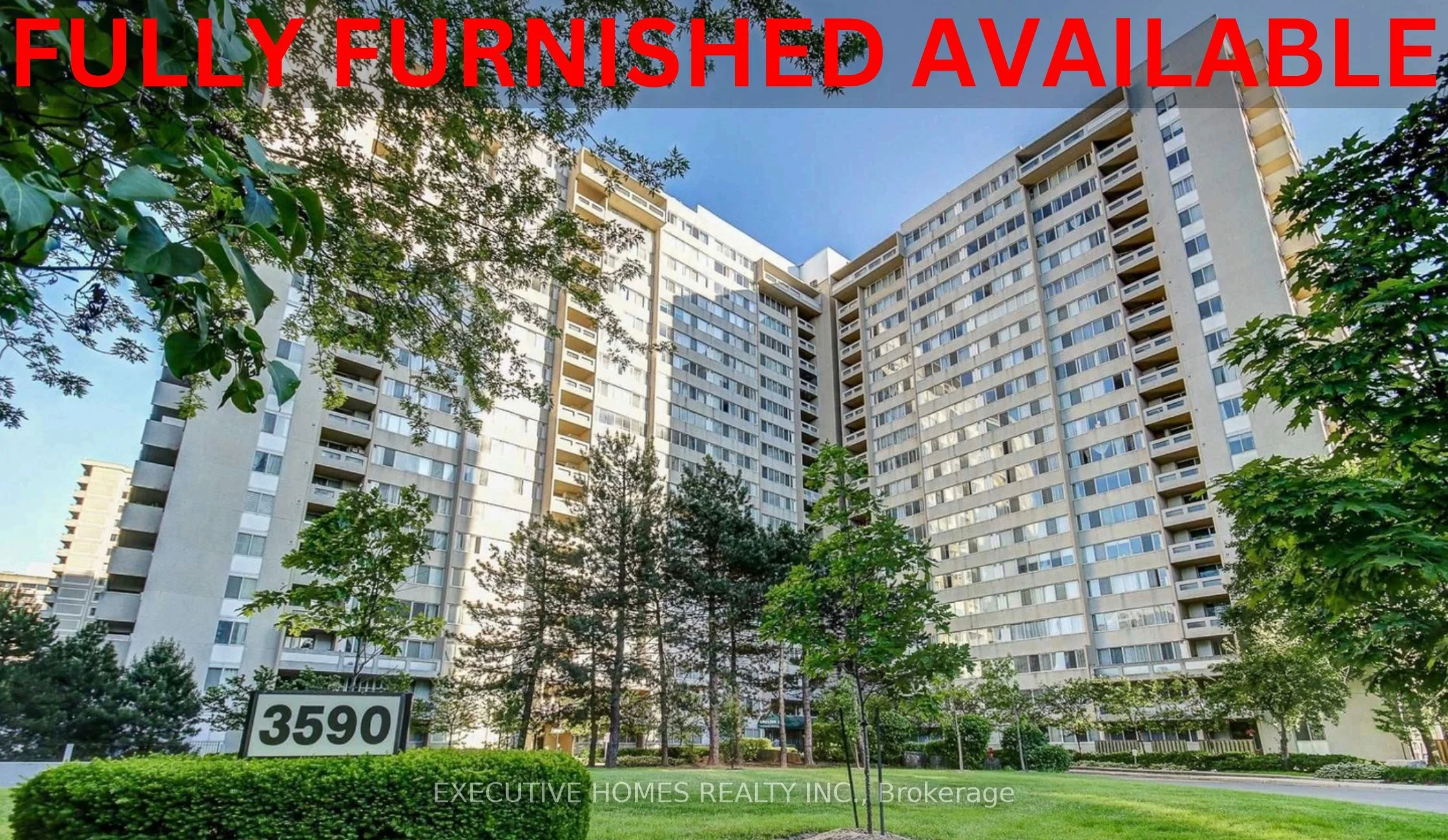 3590 Kaneff Crescent 1502, Mississauga, On L5a 3x3