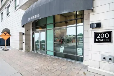 200 BESSERER Street 102, Lower Town - Sandy Hill, ON K1N 0A7
