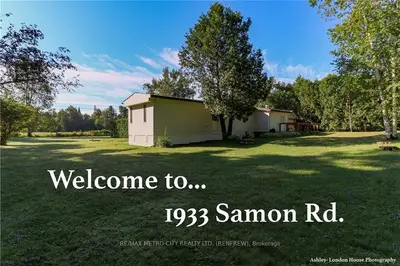 1933 SAMMON Road, Bonnechere Valley, ON K0J 1S0