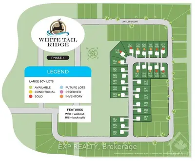 Lot 118 Diamondview, Carp - Huntley Ward, On K0a 1l0