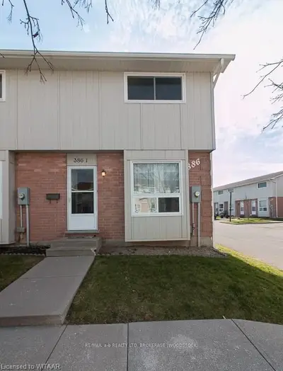 386 SPRINGBANK Avenue 1, Woodstock, ON N4T 1M1