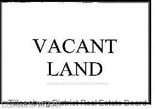112 Tanager Drive Lot, Tillsonburg, On N4g 1b1