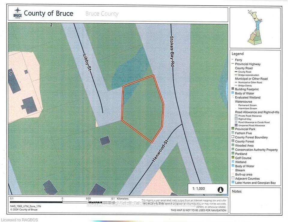 PT LOT 35 HENWOOD Street, Northern Bruce Peninsula, ON N0H 1W0