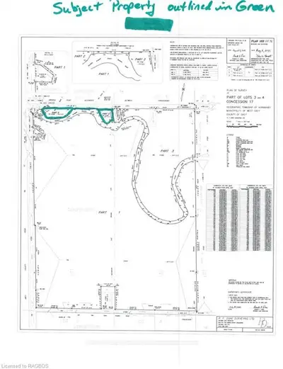 Pt 2 Of Pt Lt 3 Grey Road 28, West Grey, On, N4n 3c1