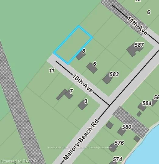 LT 186 10TH Avenue, South Bruce Peninsula, ON N0H 2T0
