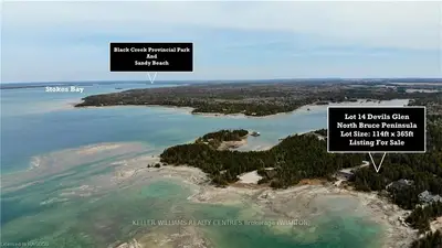 LOT 14 DEVILS Glen, Northern Bruce Peninsula, ON N0H 2T0